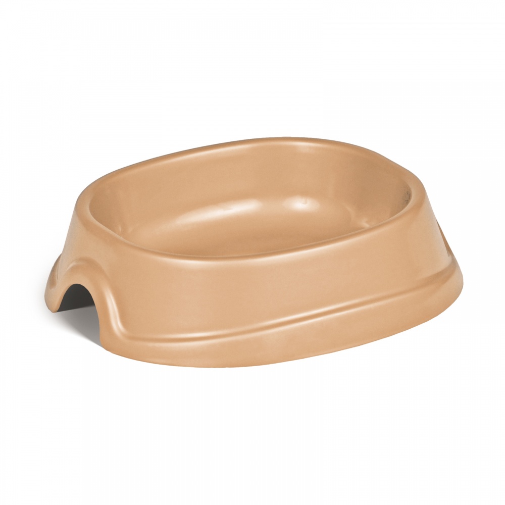 Миска Природа Модерн №2 0,6 л светло-бежевая