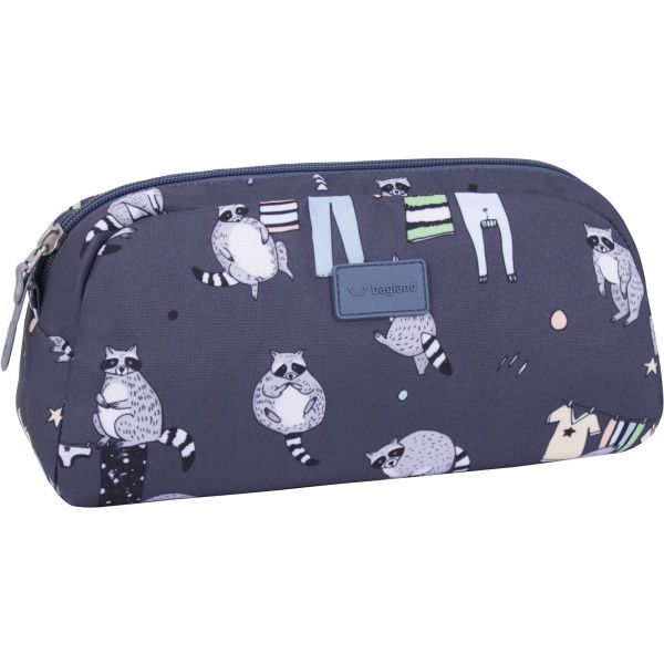 Косметичка Bagland Еноты-2 серый (00198664) 