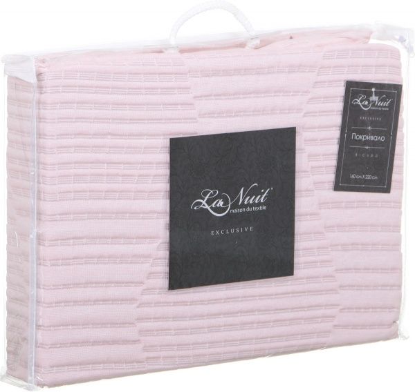 Покривало Bicudo 160x220 см La Nuit рожевий 
