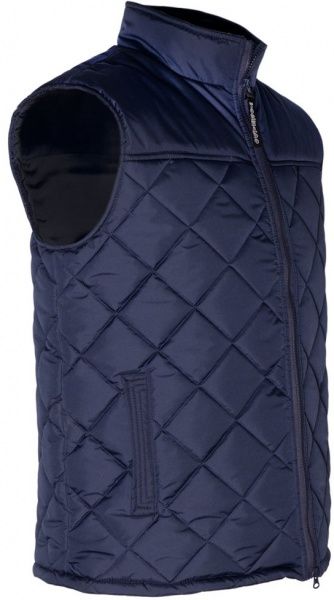 Жилет рабочий Торнадо “Ромбик” утепленный р. 52-54 рост 5-6 синий