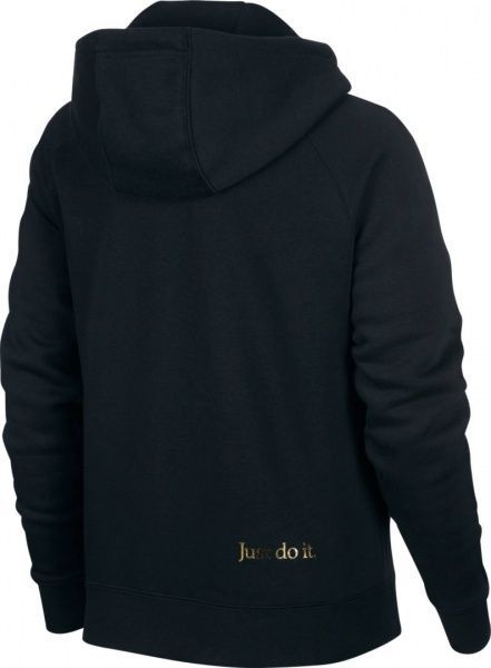 Джемпер Nike W NSW HOODIE FZ BB SHINE BV4988-010 р. S чорний