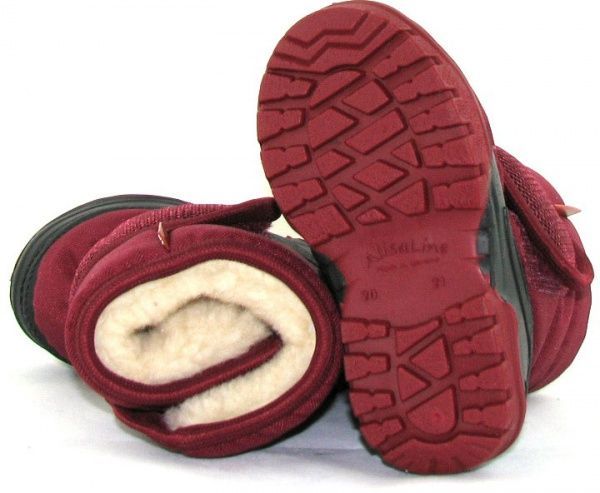 Чоботи Alisa Line Olaf р.22 бордовий 