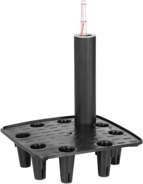 Горшок пластиковый Plastkon Flower Lover Quadrato квадратный 15л белый 