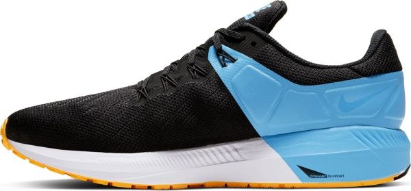 Кроссовки Nike AIR ZOOM STRUCTURE 22 AA1636-011 р.US 11 черный