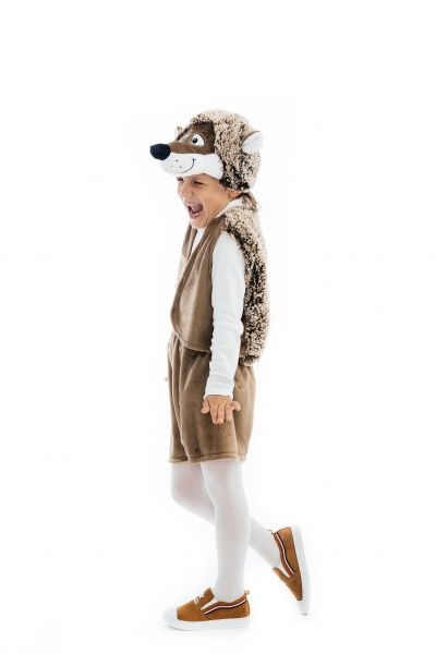 Костюм карнавальний КАРНАВАЛІЯ Їжак з вишивкою 4-7 років р.116-122 