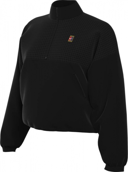 Джемпер Nike W W NKCT DF HERITAGE JKT DX1125-010 р. L чорний