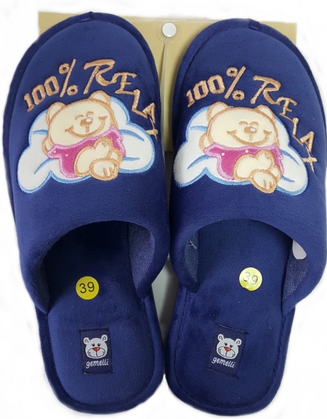 Капці домашні Gemelli меган 8 р.36/37/38/39/40/41 в асортименті 