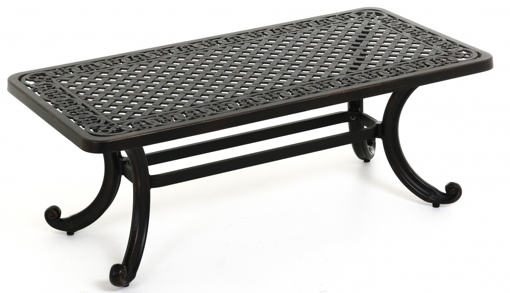 Комплект мебели Bella Vita металлический 1,22 м черный/коричнево-бежевый