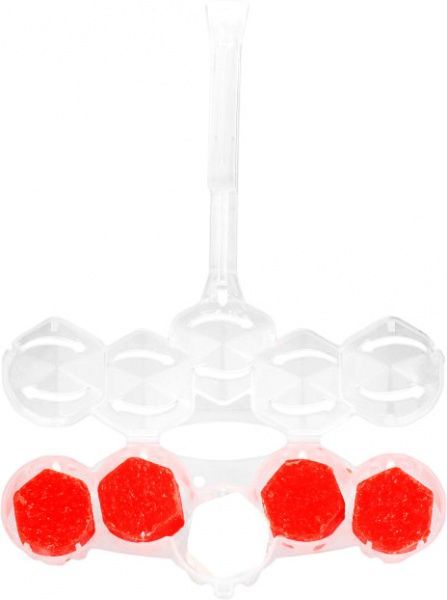 Засіб для унітаза Domestos Блок для очищення Power 5+ лайм і кедр 2x55 г 