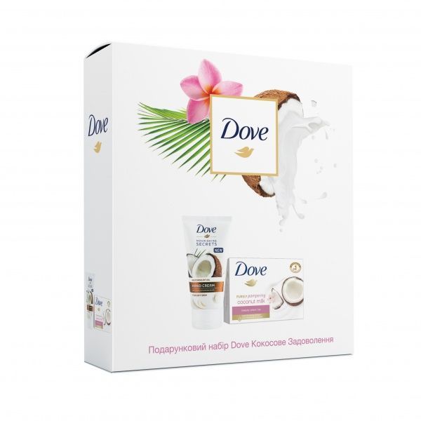 Подарочный набор для женщин для женщин Dove Кокосовое удовольствие