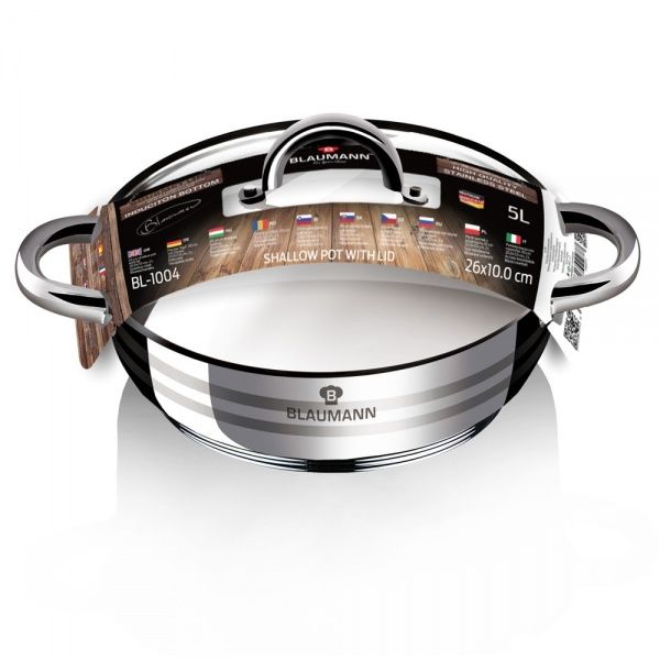 Каструля низька 5,0 л BL 1004 Blaumann