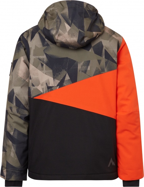 Куртка McKinley Gillon jrs 408730-904915 р.116 красный с чернымхаки