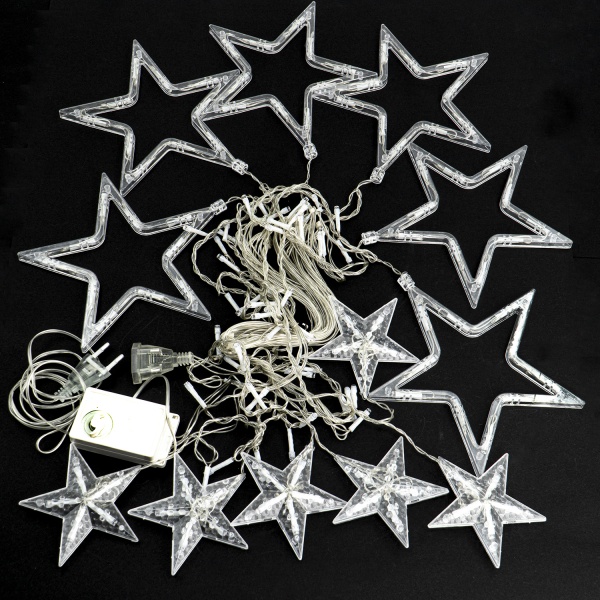 Декоративная гирлянда Altalusse (INL-2701E-138 Multicolor) встроенный светодиод (LED) 138 ламп 2,5 м 