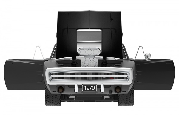 Машинка на р/к Rastar 1:16 Dodge Charger R/T With Engine version 454.00.35