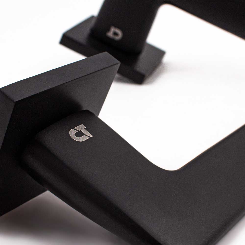 Ручка на розетці Comit Flagman 65695 матовий чорний