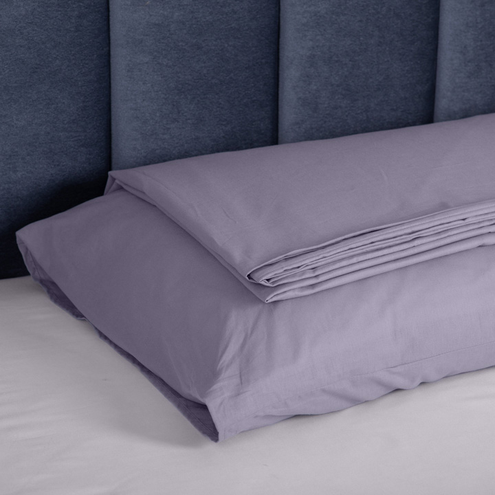 Комплект постельного белья Mono семейный фиолетовый Luna
