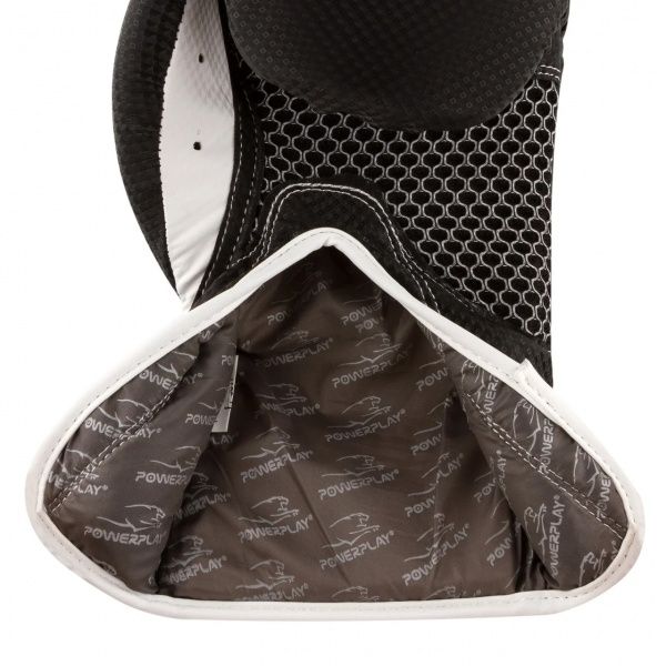 Боксерские перчатки PowerPlay р. 10 10oz PP_3011 черный с белым