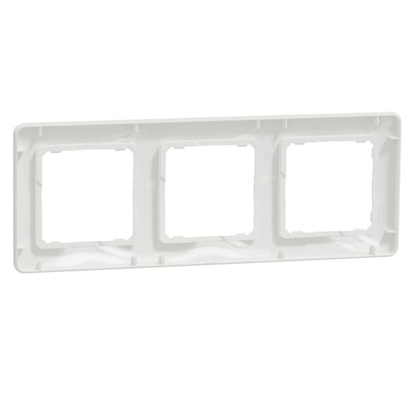 Рамка тримісна Schneider Electric Sedna Design універсальна білий SDD311803