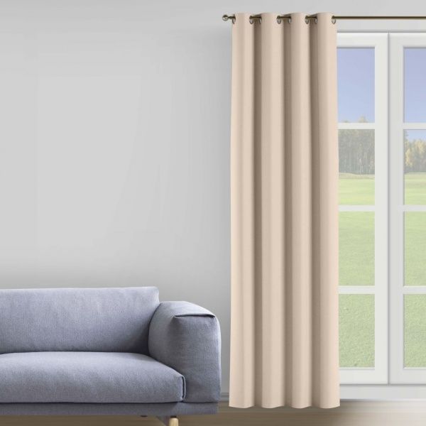 Штора Velour 200х258 см бежевий Decora textile