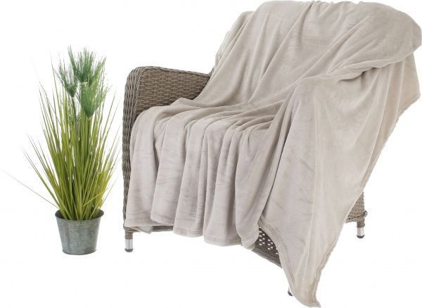 Плед Silver lining 160x200 см серый La Nuit 