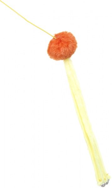 Дразнилка Lilli Pet для котов мячик с лентами и звоночками 20-7543