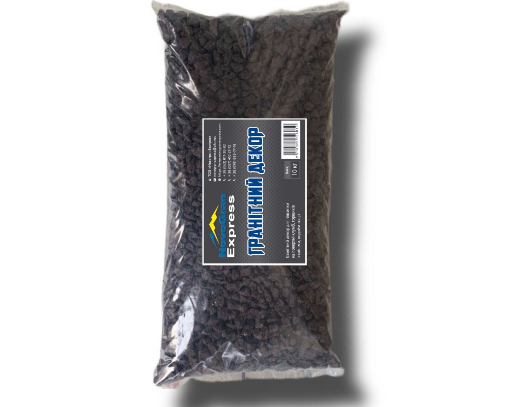 Щебень декоративный NovoGran коричневый 10-15 мм 10 кг