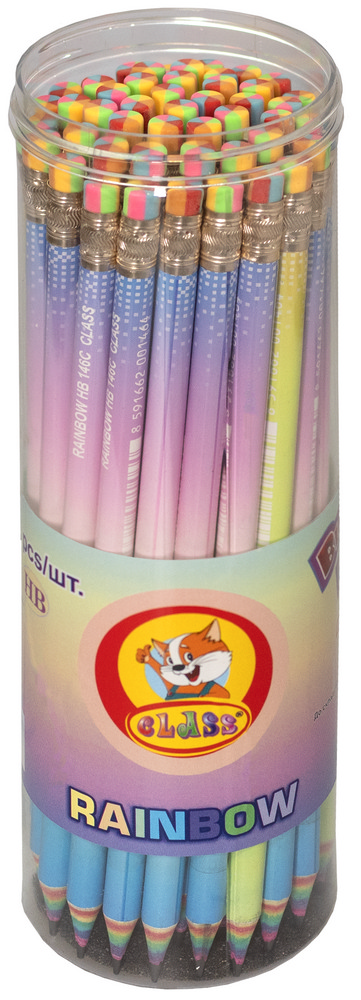Олівець графітний круглий RAINBOW 146C CLASS