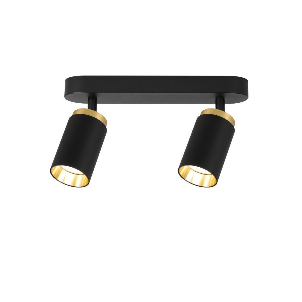 Спот Sensio Brooklyn 2xGU10 чорний WS-GU10(black)Q2