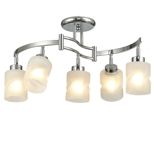 Люстра потолочная Victoria Lighting 5x60 Вт E27 хром Argente/PL5 