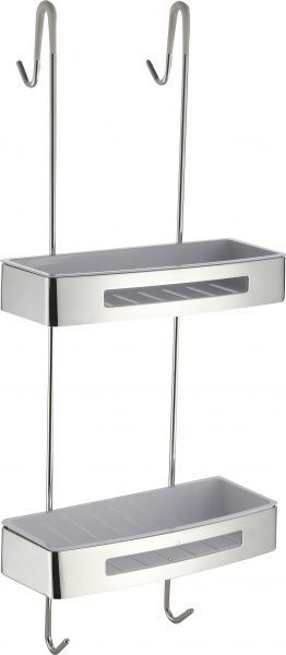 Полка для ванной Imprese двойная на душевую кабину SH-501 