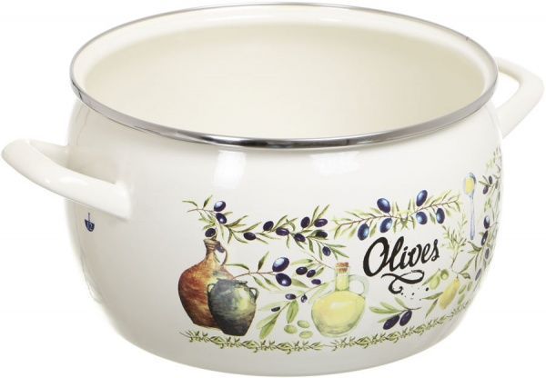 Кастрюля Олива 7,5 л 2821 Metrot