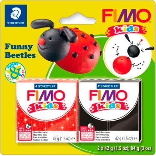 Набір пластики Fimo Миле сонечко 2 кольори 42 г 