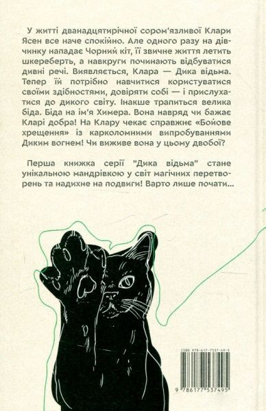 Книга Лине Кобербель «Дика відьма. Бойове хрещення» 978-617-7537-49-5