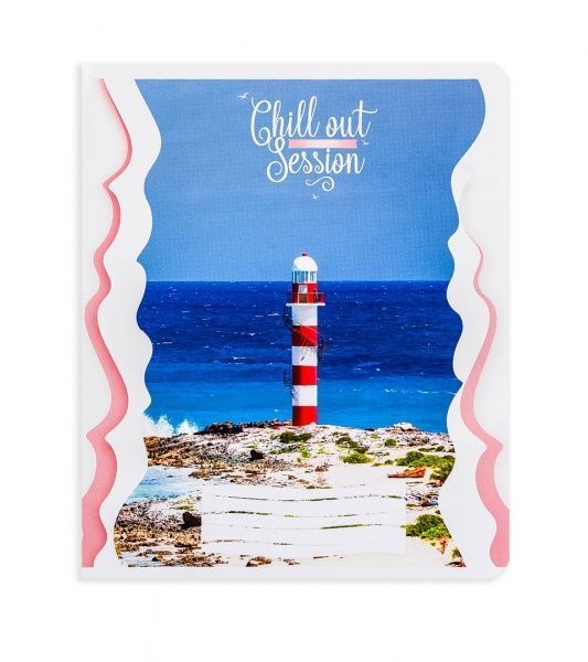 Комплект тетрадей Лето 18 листов в линию 25 шт. Поділля