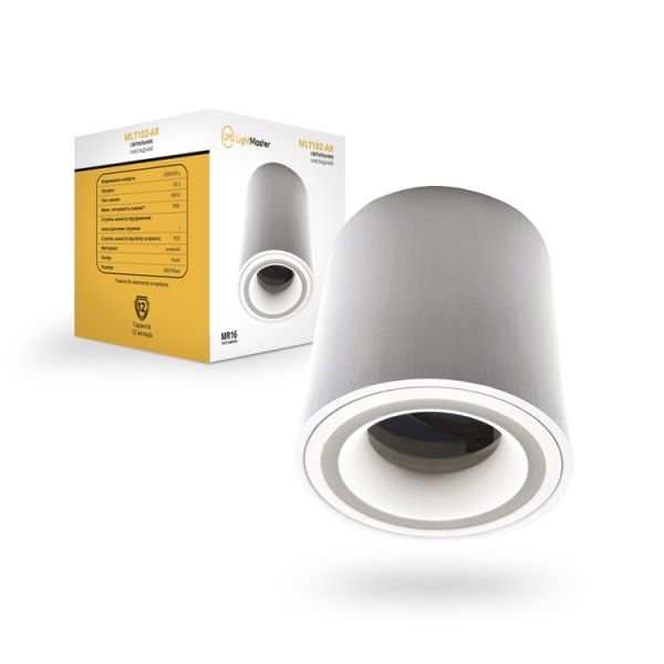 Светильник точечный LightMaster MLT102-AR MR16 8 Вт G5.3 белый 