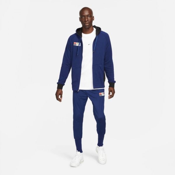 Штани Nike M NK FC PANT SOCK CUFF KPZ DA8145-492 р. 2XL темно-синій