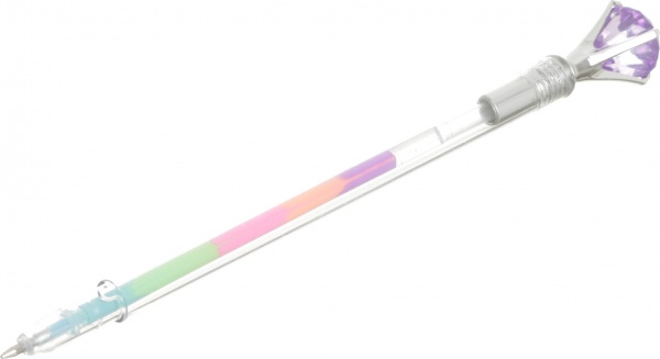 Ручка кулькова Кришталь фіолетовий 