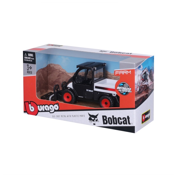 Автомодель Bburago Погрузчик Bobcat Toolcat 5600 1:32 18-31806