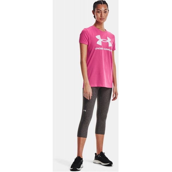 Футболка Under Armour Live Sportstyle Graphic SSC 1356305-634 р.S/M розовый