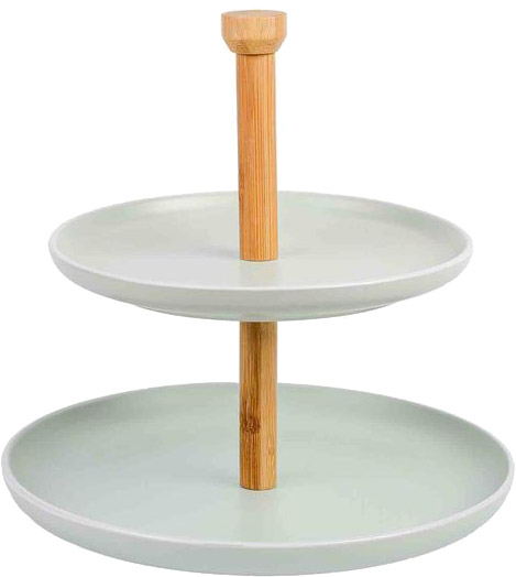 Фруктовниця двоярусна бірюза (134071) 