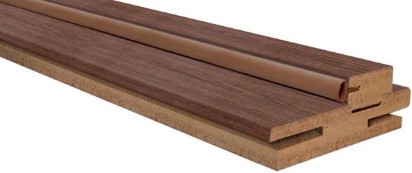 Короб с уплотнителем 80 мм к телескопической коробке ПВХ