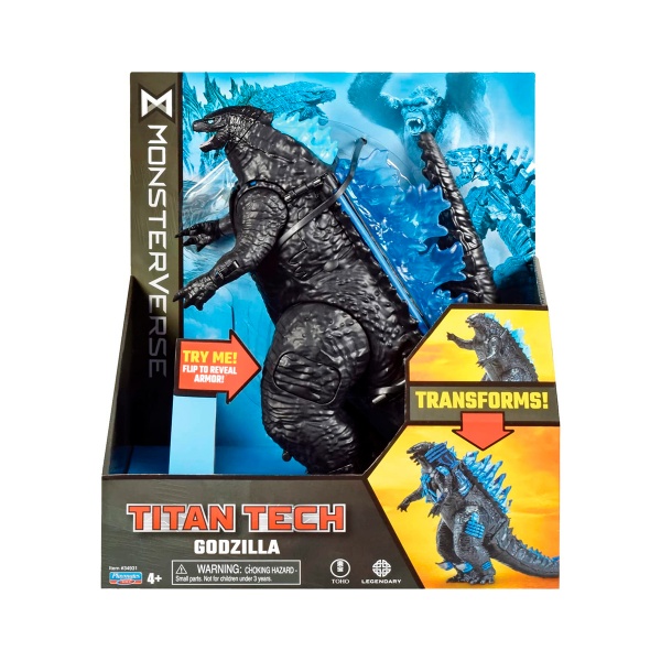 Іграшка Godzilla vs. Kong серії «Titan Tech» – Ґодзілла (20 см) 34931