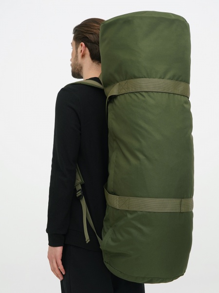 Баул UkrCossacks армійський ЗСУ рюкзак речмішок (105 л) 2.0 олива