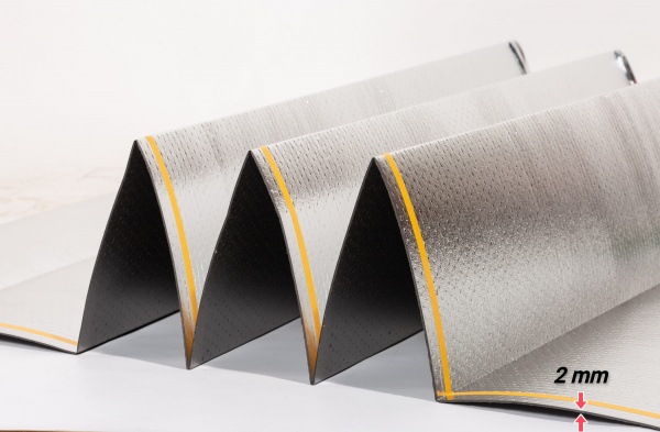 Подложка UnderWOOD Professional 2мм с алюминиевой мембраной/экраном