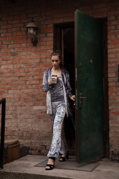 Кімоно Vivioji GKW-20-16 р. M сірий