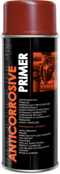 Грунт антикоррозионный красный DecoColor 400мл
