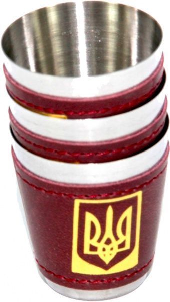 Фляга с рюмками Книга охотника 008