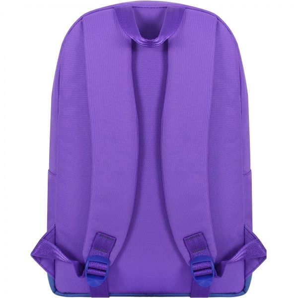 Рюкзак молодежный Bagland Amber фиолетовый с синим (10466)