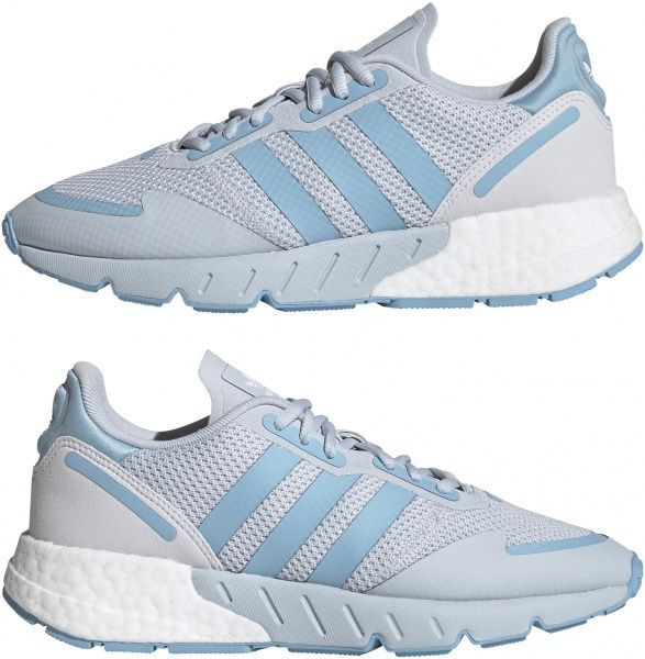 Кроссовки Adidas ZX 1K BOOST W FY3630 р.UK 7,5 голубой