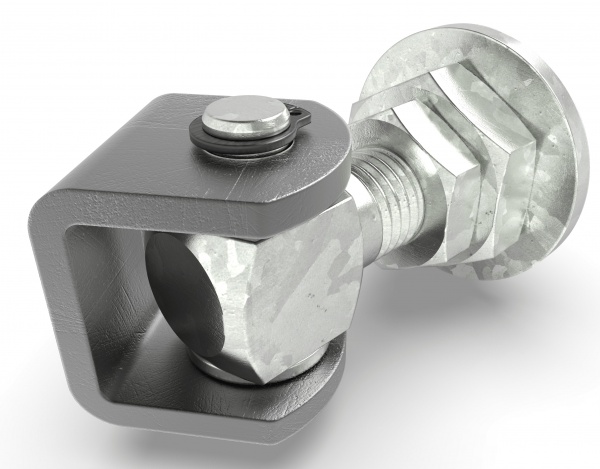 Петля STOREHOUSE SHFE-01.03-02 М16 d16 58мм цинк универсальная 1 шт.